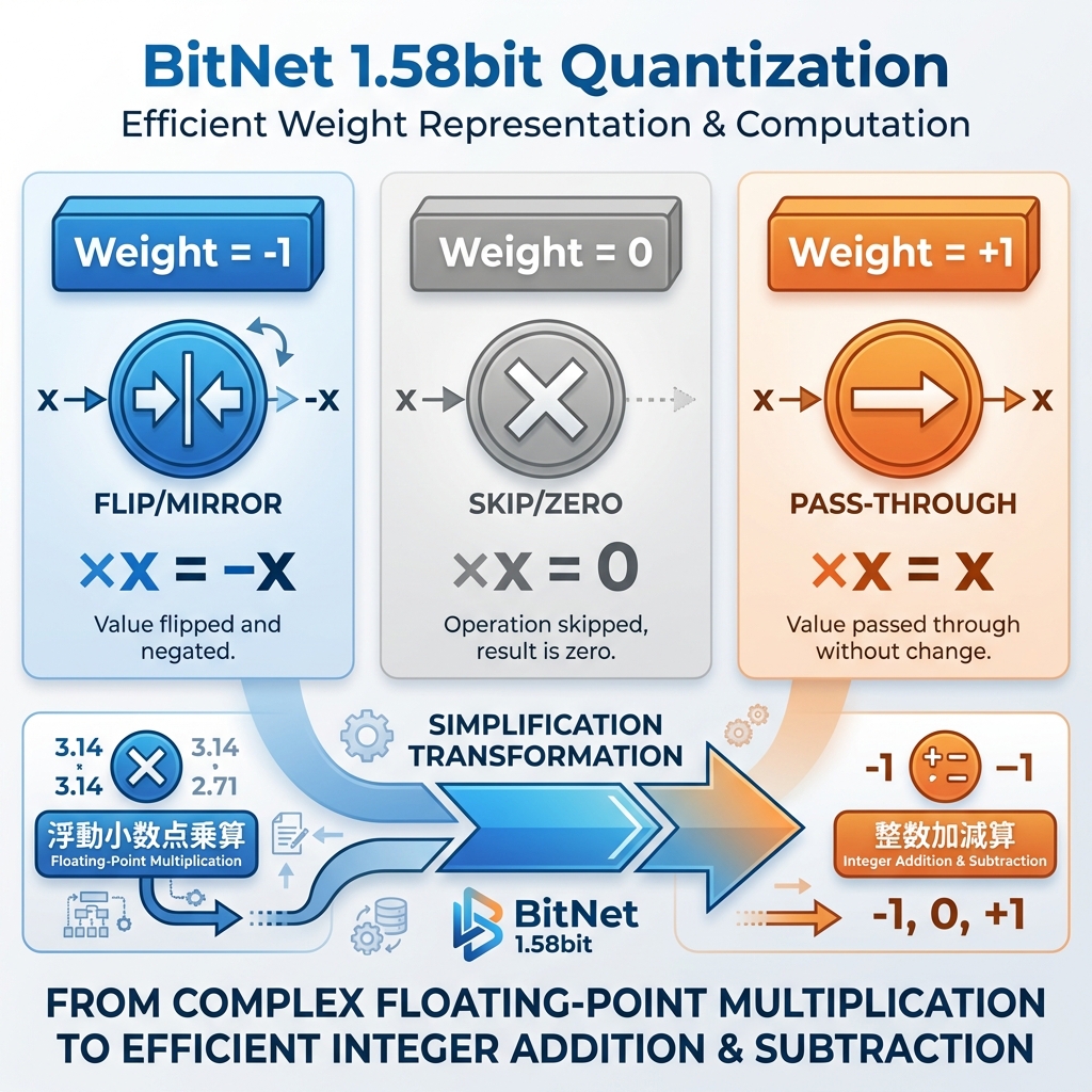 BitNet量子化の仕組み